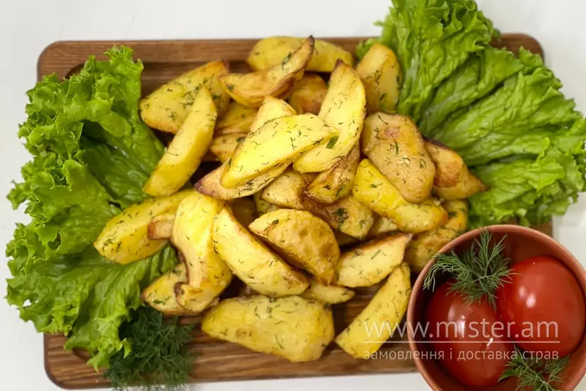 Картопля по-селянськи - "Ресторан "Буковинська Хата"" в Чернівцях фото