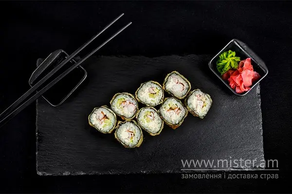 Теплий рол з креветкою - "Sushi-Pizza by La Spezia (вул.Харківська, 5/1)" в Сумах фото