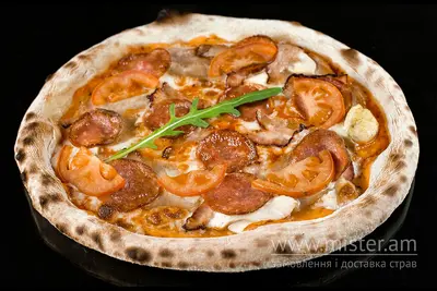 Піца "Чотири м`яса" маленька Sushi-Pizza by La Spezia (вул.Харківська, 5/1) undefined фото