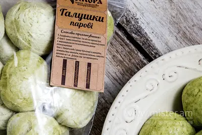 Галушки шпинатні з лососем 600 г Комора undefined фото