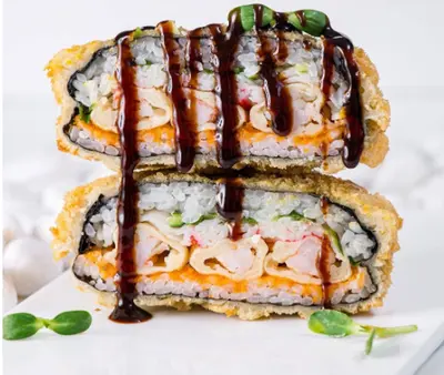 Суши бургер със скариди ROKO FOOD undefined снимка