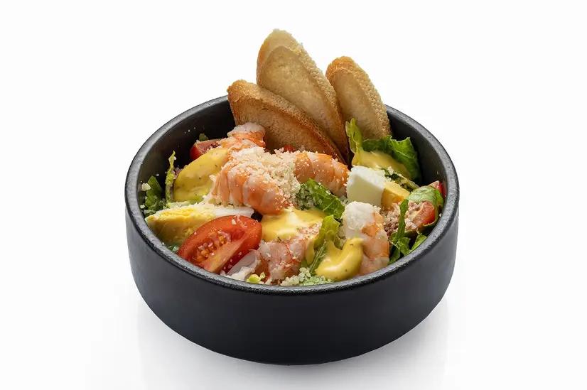Caesar Salad with Shrimp - "Tomo Food" in Pissouri photo