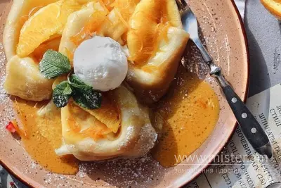 Млинці "Сюзетт" з апельсиновим соусом Pasta Basta undefined фото