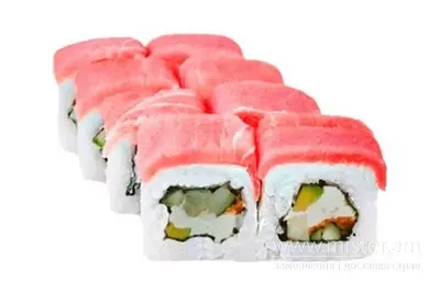 Рол "Філадельфія делюкс" з тунцем Pizza & Sushi undefined фото