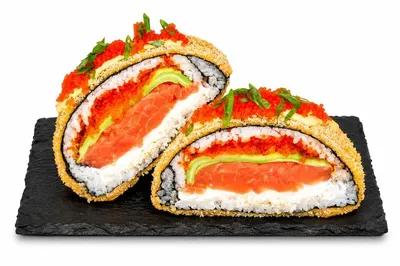 სუში-ბურგერი ორაგულით Sushi Man undefined ფოტო