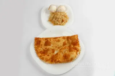Чебурек з капустою і грибами Чебуречна плюс Піца undefined фото
