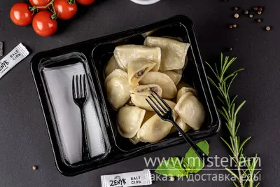 Вареники XL з картоплею та грибами Zenyk Varenyk undefined фото