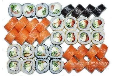 Суші-сет "Лайт Філадельфія" - "Nаminaj Sushi" в Івано-Франківську фото