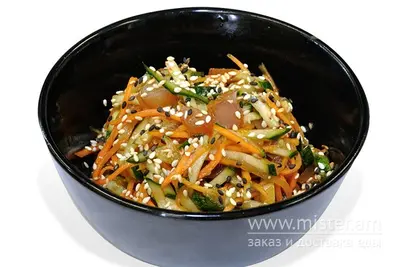 Салат з копченою куркою Акваріум undefined фото