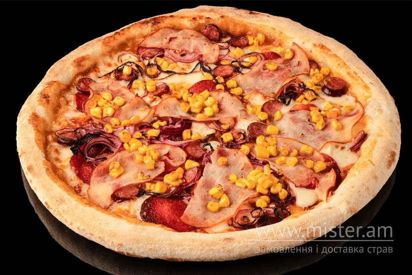 Піца "Американо" стандартна - "Sushi-Pizza by La Spezia (вул.Харківська, 5/1)" в Сумах фото 
