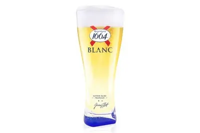 Пиво “Kronenbourg 1664 blanc" / Кроненбург бланк Франція alс. 4,8% Юніон Джек undefined фото