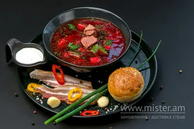 Червоний борщ з телятиною Magnum Pizza&Grill undefined фото