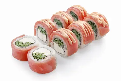 Philadelphia Tuna with Cucumber Tomo Food undefined photo