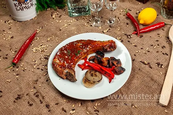 Стейк з вепра - "Карабас Барабас на вул.Виниченка" в Луцьку фото 
