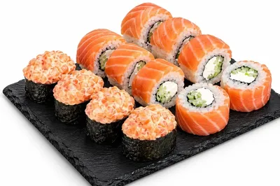 მინი სეტი ორაგულით Sushi Man undefined ფოტო