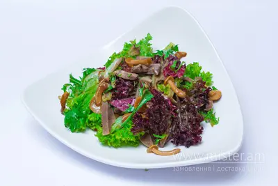 Салат з язиком та маринованими грибочками Аристократ undefined фото