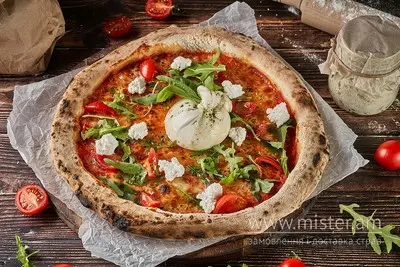 Піца на заквасці "Бурата" 30 см Treba Pizza undefined фото