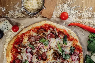 Піца "4 м`яса" 30 см Da!Bro Pizza undefined фото