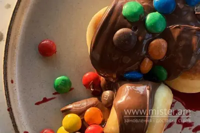 Сирники / нутелла / m&m’s Johnny, don't cry undefined фото