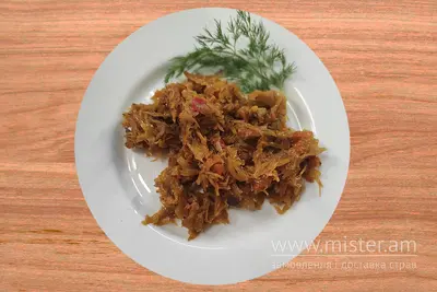 Капуста тушкована Трапезна undefined фото