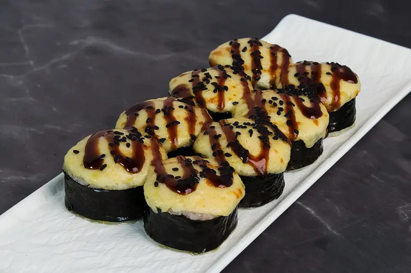 Запечений вугор - "Panda Rolls" в с.Щасливому фото