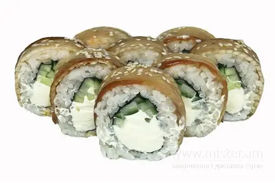 Рол "Філадельфія" з вугрем Pizza & Sushi undefined фото