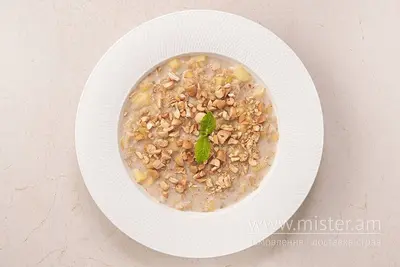 Вівсяна каша з печеними яблуками Наомі undefined фото