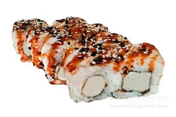 Рол "Філадельфія лайт" з вугрем - "Pizza & Sushi" в Умані фото 