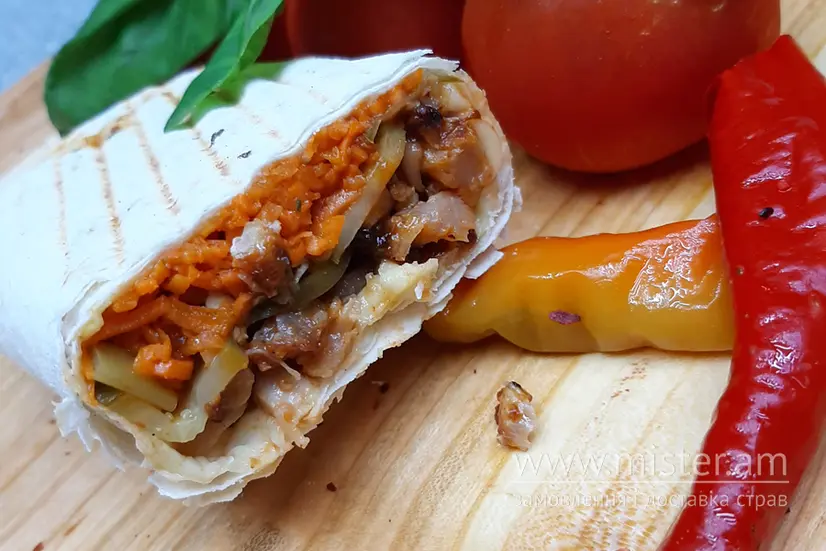 Мексиканський кебаб курячий L - "Cartel Pizza & Kebab" в Хмельницькому фото