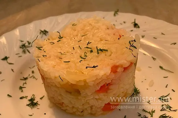 Рис відварний з тушкованими овочами - "Околиця" в Луцьку фото 