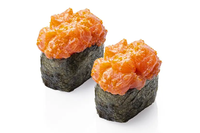 Spicy Salmon Gunkan (2 pcs) - "Tomo Food" in Pissouri photo 