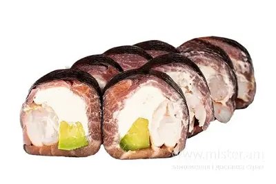 Рол "Три риби" з Філадельфією преміум Sushi-Pizza by La Spezia (вул.Харківська, 5/1) undefined фото