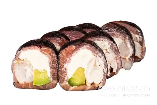 Рол "Три риби" з Філадельфією преміум - "Sushi-Pizza by La Spezia (вул.Харківська, 5/1)" в Сумах фото