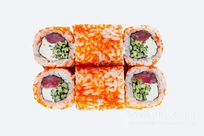 Рол "Філадельфія" в ікрі з тунцем Rock it pizza&sushi undefined фото