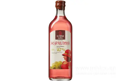 Наливка "Журавлина" 0,5 л Наливки зі Львова undefined фото