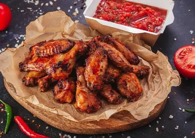 Крильця на мангалі Makko BBQ undefined фото