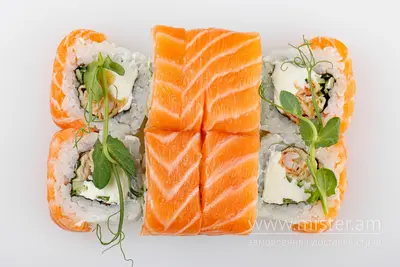 Рол "Філадельфія" з лососем та креветкою Хочу Sushi-Pizza & Grill undefined фото