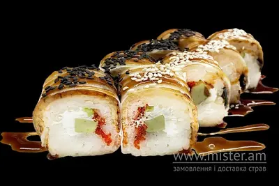 Рол "Фудзіяма" з вугрем Sushi-Pizza by La Spezia (вул.Харківська, 5/1) undefined фото