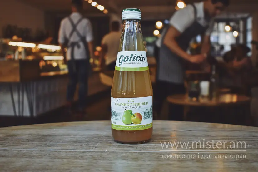Сік "Galicia" яблучно-грушевий - "Delikacia" в Івано-Франківську фото