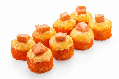 Baked Roll with Salmon Tomo Food undefined photo