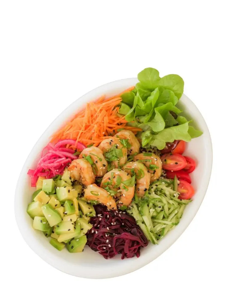 Bowl de Camarones Flameados - "GREENFIT comida saludable" en Bávaro foto 