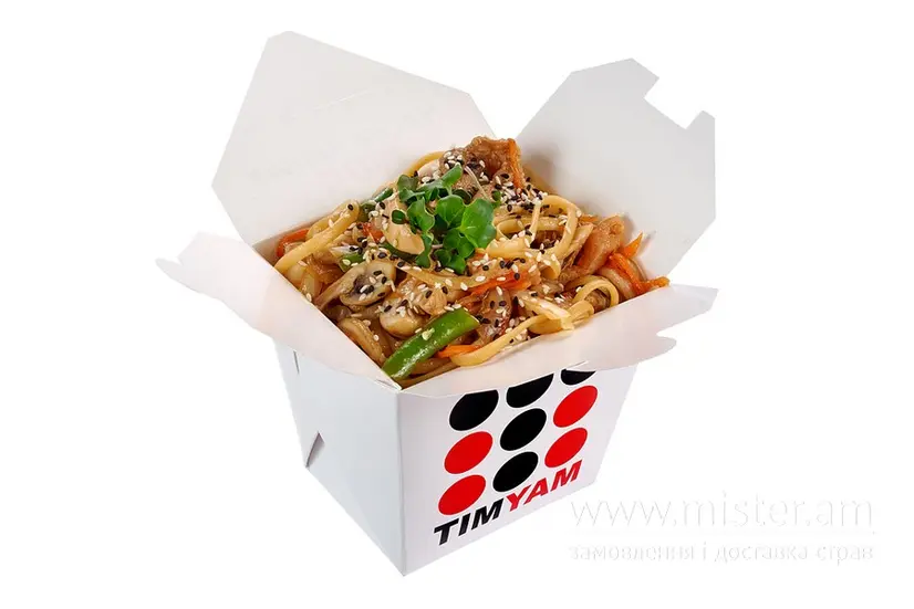 Пшенична локшина зі спинками лосося - "TIM YAM" в Кропивницькому фото
