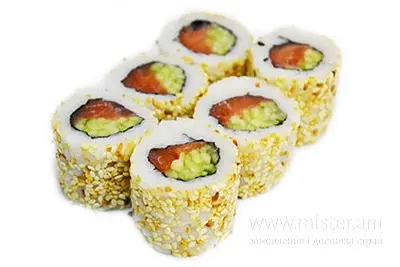 Урамакі з лососем с/с Nаminaj Sushi undefined фото