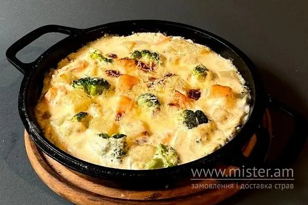 Patate al Forno з лососем та броколі - "Fermento" в Кропивницькому фото 