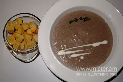 Крем-суп грибний з крутонами LOFT undefined фото