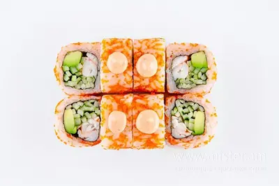 Рол "Каліфорнія" з креветкою Rock it pizza&sushi undefined фото