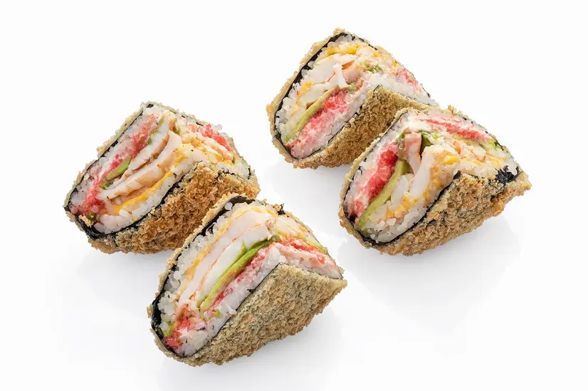 Sushi Burger with Shrimp - "Tomo Food" in Pissouri photo