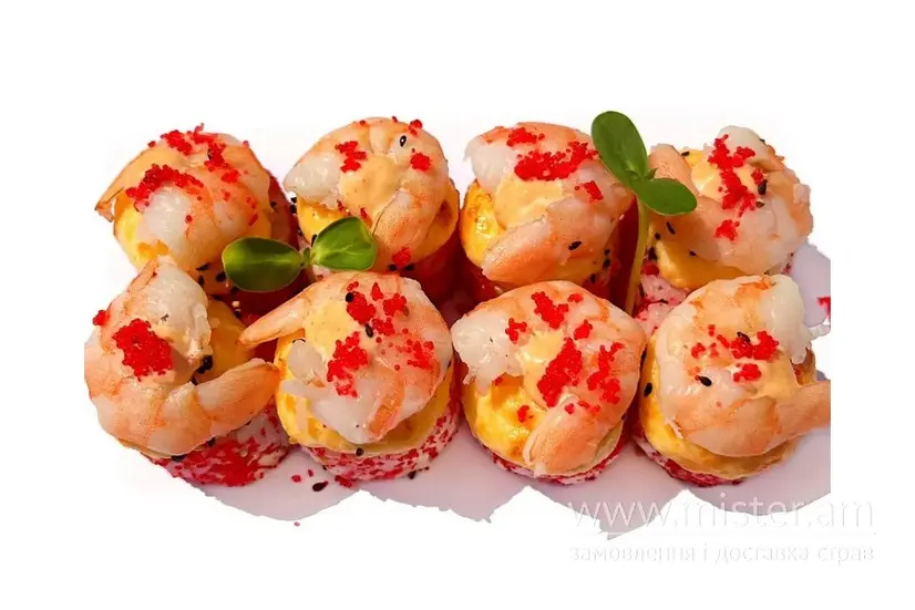 Запечений Преміум з креветками - "Rock it pizza&sushi" в Полтаві фото