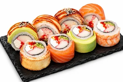 Rainbow dragon Sushi Man undefined ფოტო