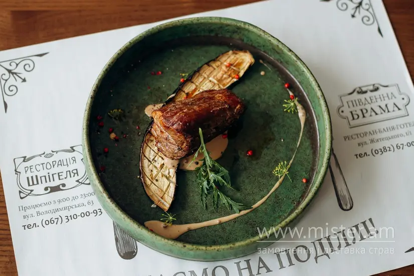 Філе яловичини з перцевим соусом - "Південна Брама" в Хмельницькому фото 